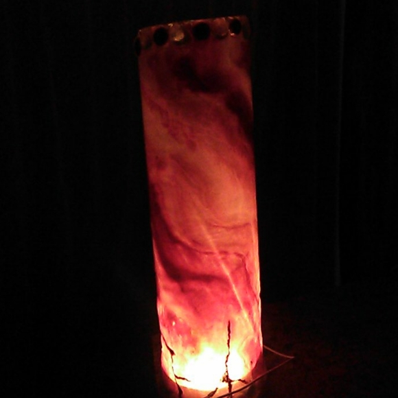 Made by Misty resin accent lamp - Picture 7 of 7